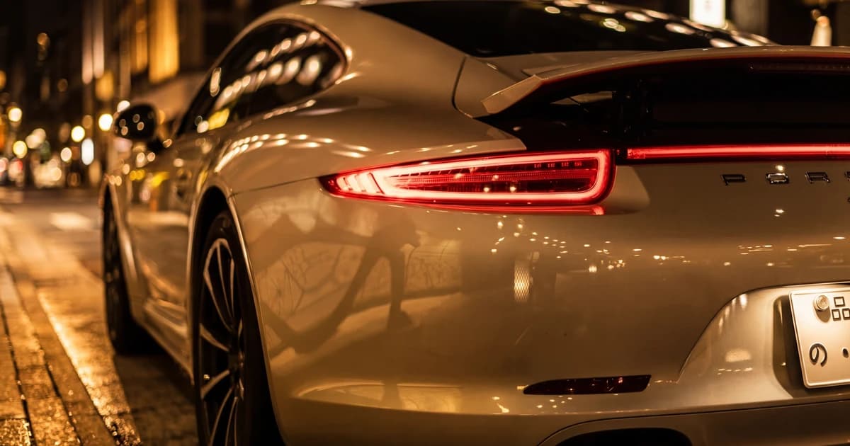 Automotive campaign — hero visual