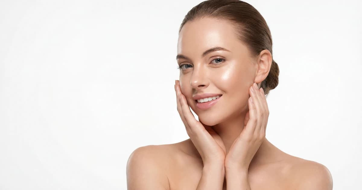 Cosmetics campaign — hero visual