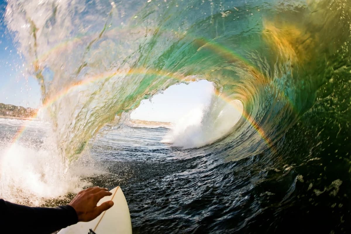 Sport campaign — surfing, visual 2